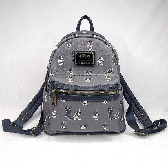 Loungefly Spooked Mickey Heart Logo Boxlunch Exclusive Mini Backpack - Picture 9 of 10